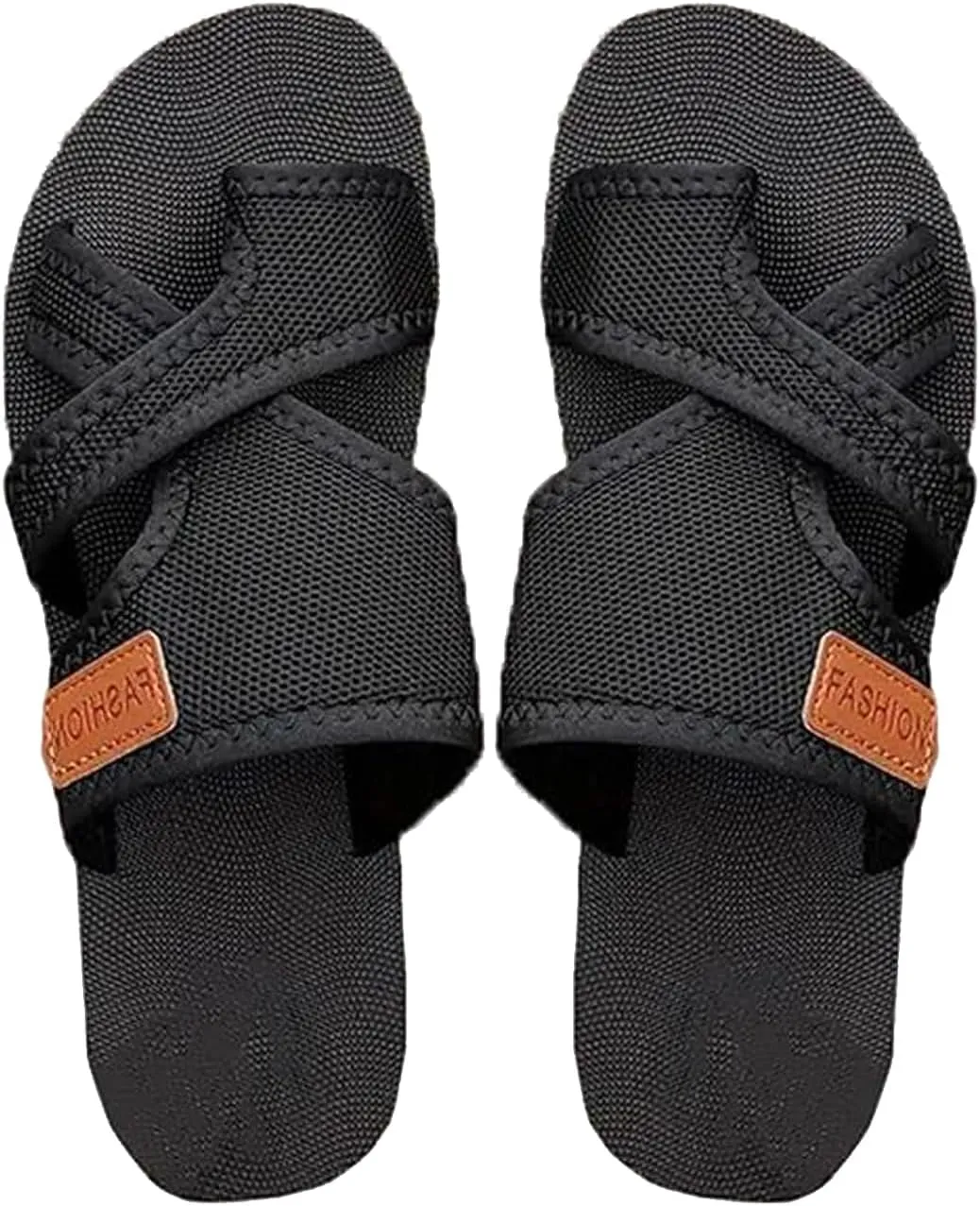 Women's Comfortable Breathable Mesh Flip Flops, Orthopedic Sandals for Women, Summer Casual Flat Sandals Slide