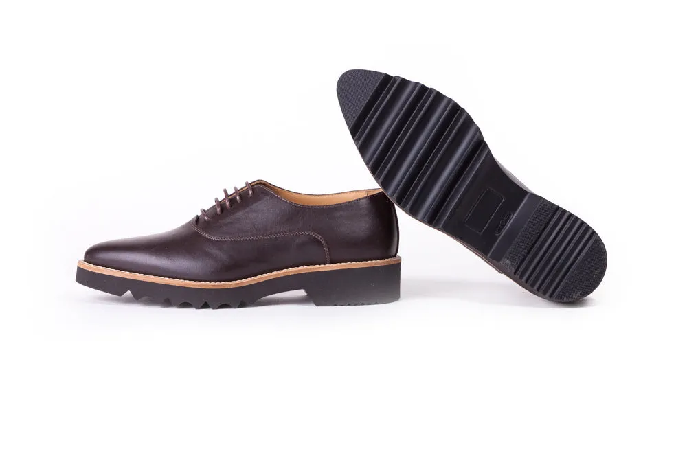 Women's Dark Brown Lace Up EX-309 (2017)