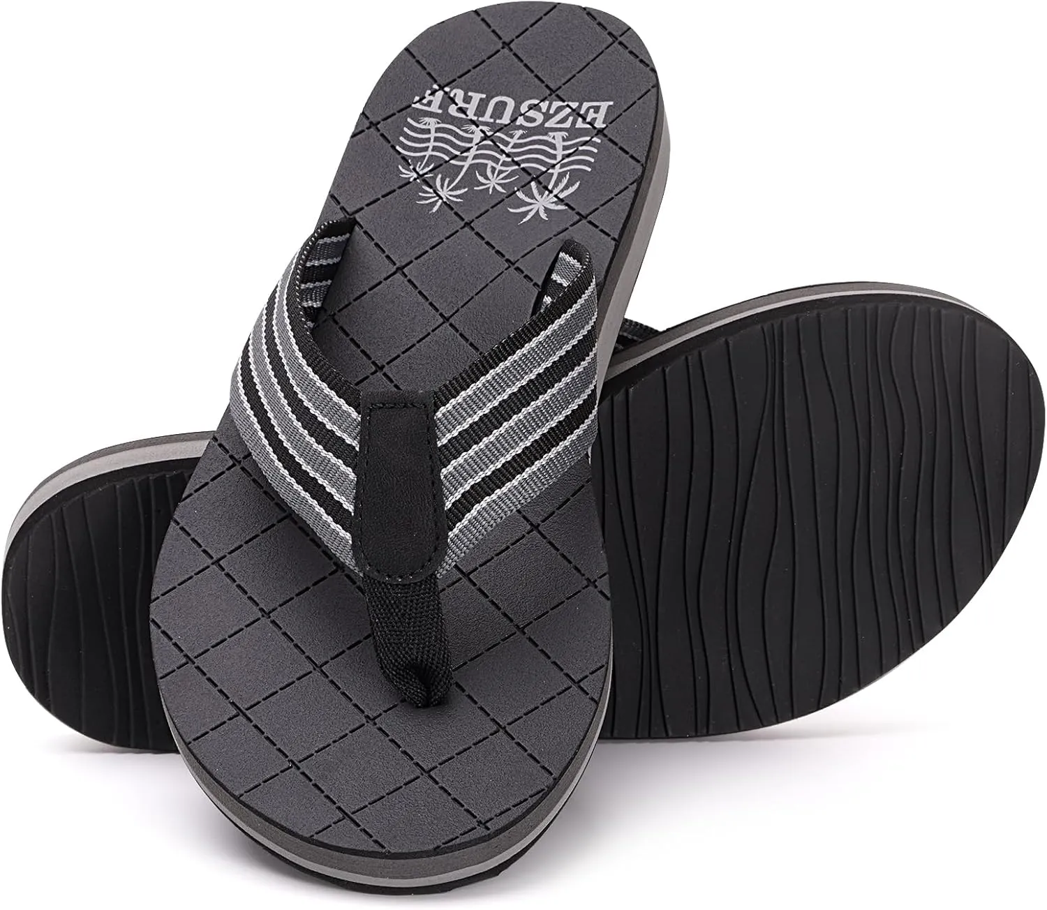 Womens Flip Flops Comfortable Summer Beach Slippers with Arch Support