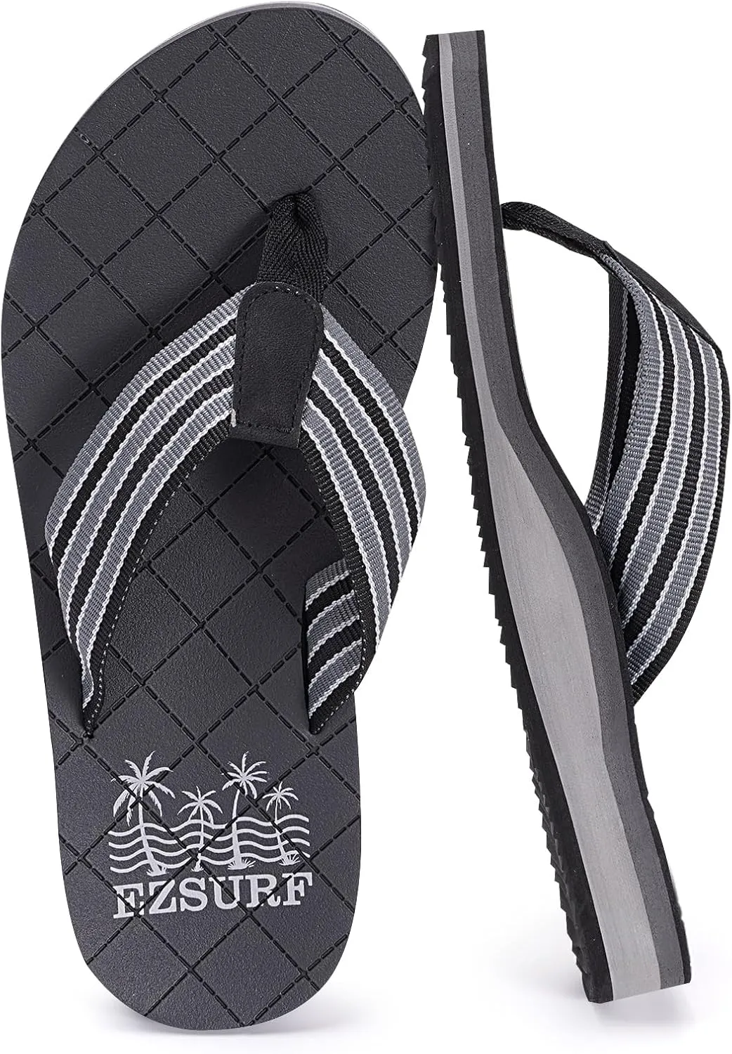 Womens Flip Flops Comfortable Summer Beach Slippers with Arch Support