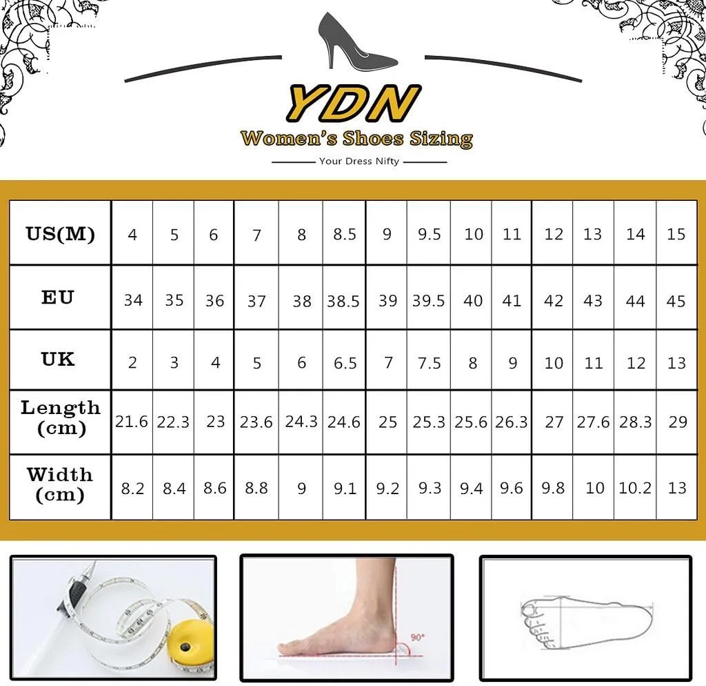 YDN Women's Mid Heels Slip on Loafer Stilettos Pumps Pointy Toe Slide Suede Prom Shoes Size 4-15